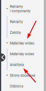 Analityka materiałów video w Google Ads