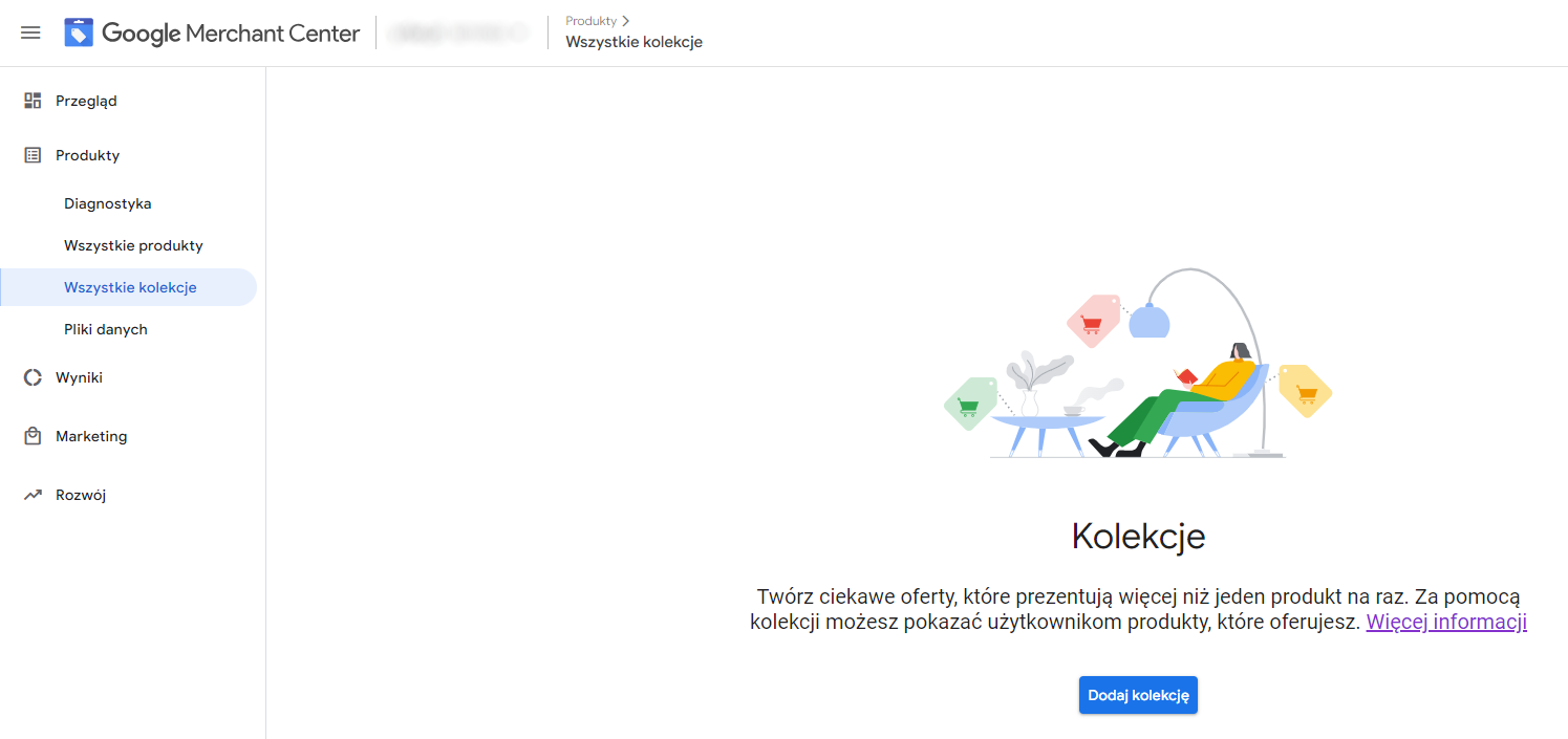 Kolekcje w Google Merchant Center