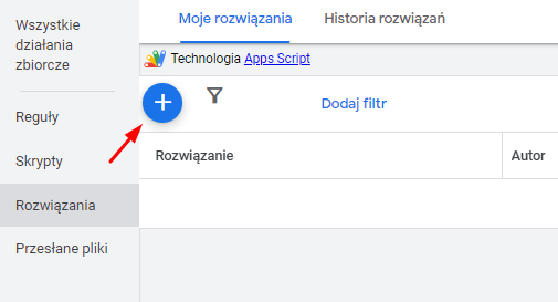 Rozwiązania - nowa opcja w Google Ads