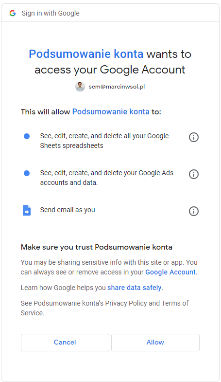 Rozwiązania - nowa opcja w Google Ads